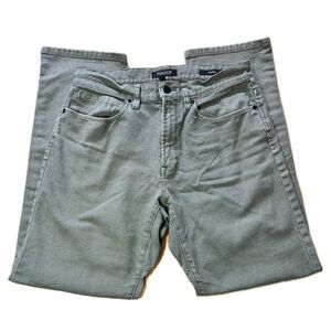 Proof Jeans Mens Straight Leg 29x30 Gray Denim Canvas HB Huckberry